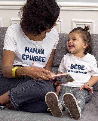 T-Shirt femme Maman épuisée