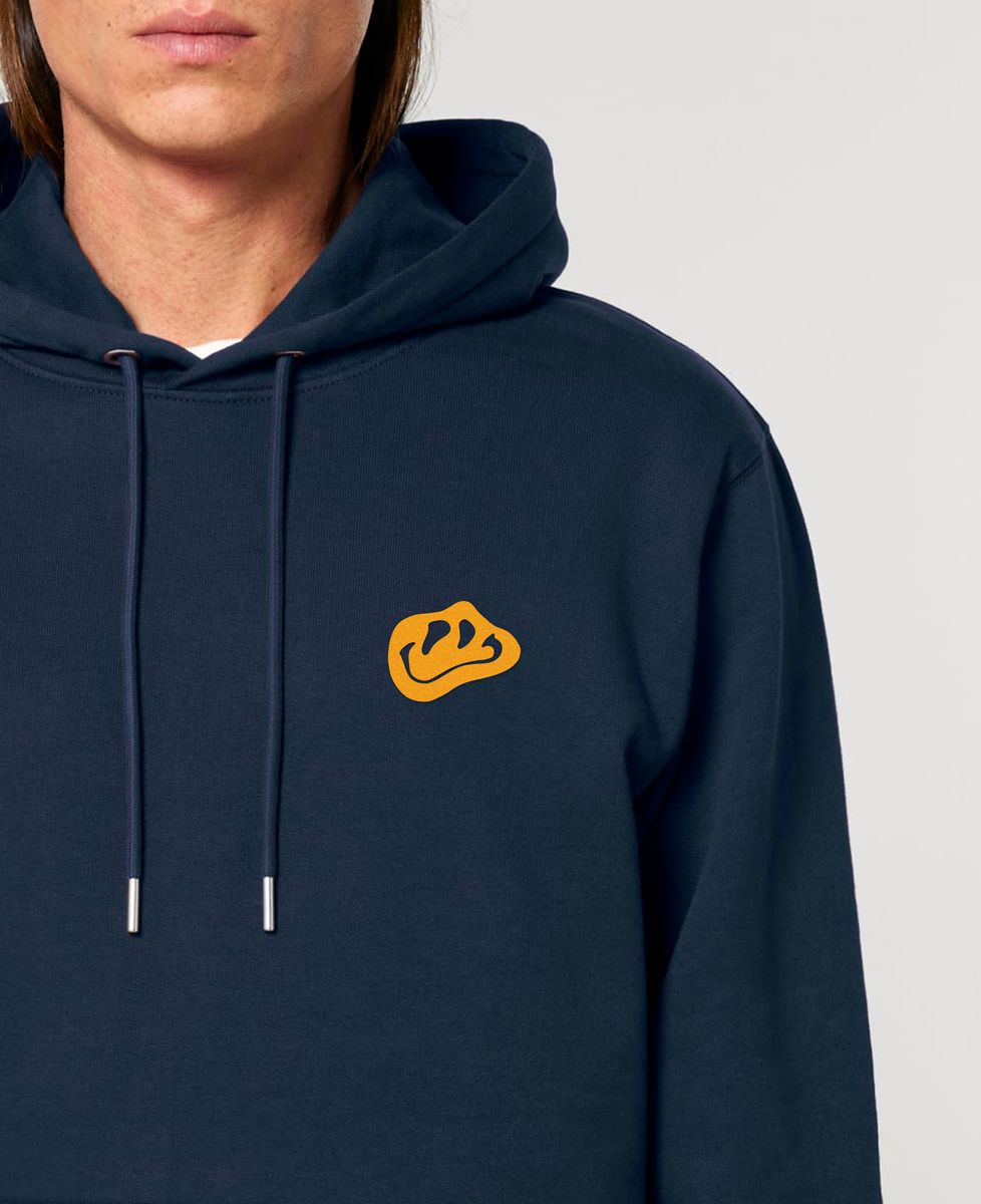 Hoodie homme Smileys (effet velours)
