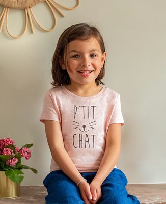 T-Shirt enfant P'tit chat
