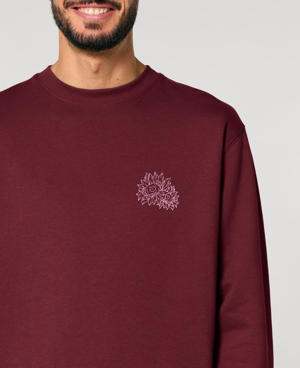 Sweatshirt Mann Sonnenblumen