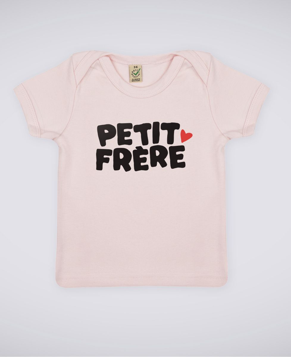 T-shirt bébé Petit frère - Cadeaux Frère
