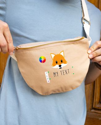 Banana bag Custom print - Gifts for Dad, Mom's gifts, Papy's gift, Grandma's gifts, Add my photos