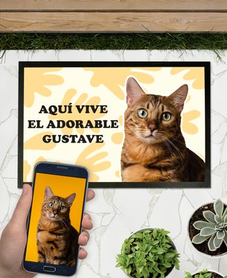 Felpudos Retrato animal personalizado - Animales