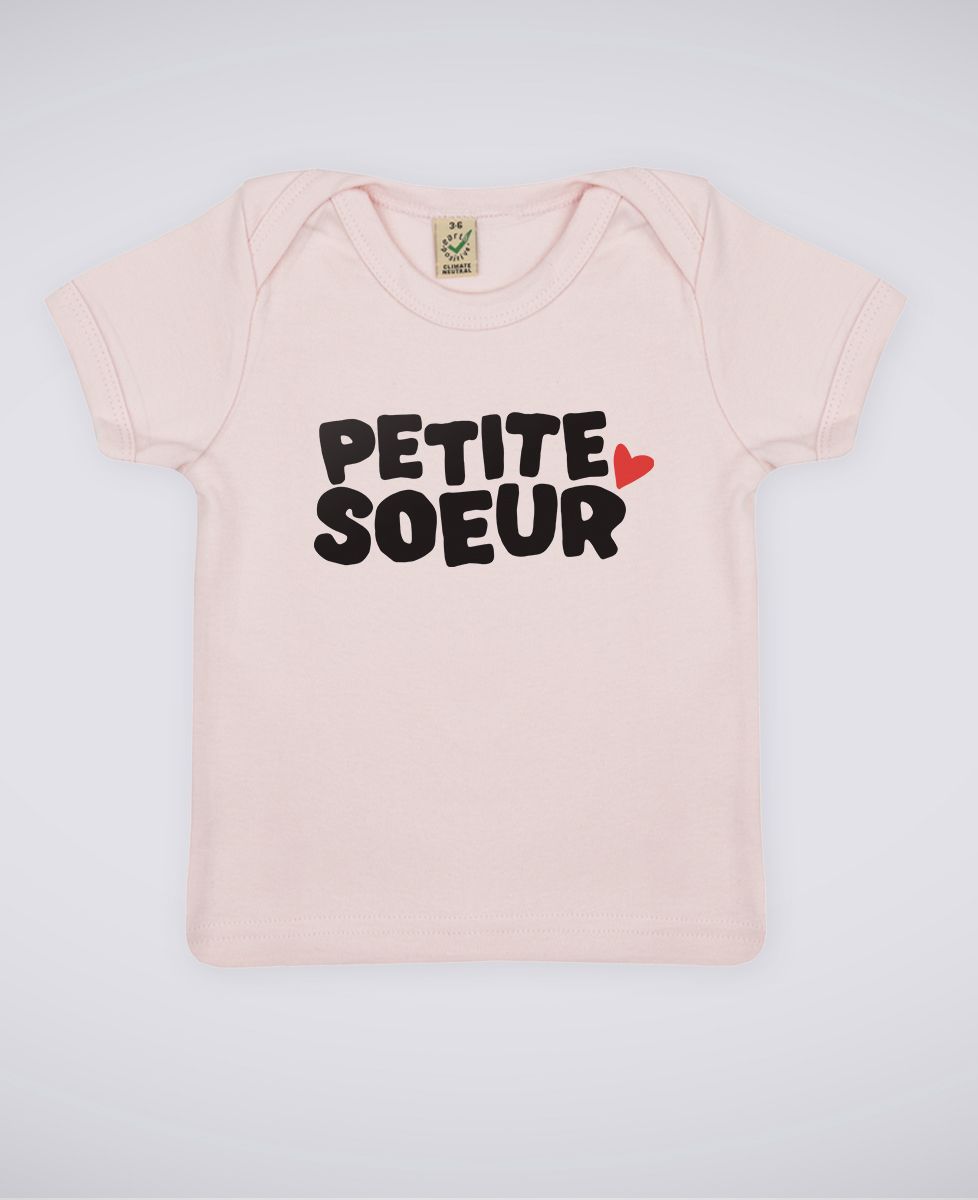T-Shirt bébé Petite soeur Monsieur TSHIRT Kids Mode fille