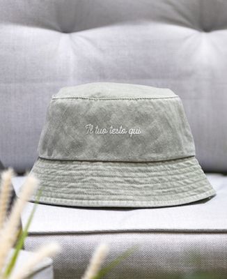 Cappellini bob Testo ricamato personalizzato - Sport, Aperitivo, Regali per coppie, Matrimonio
