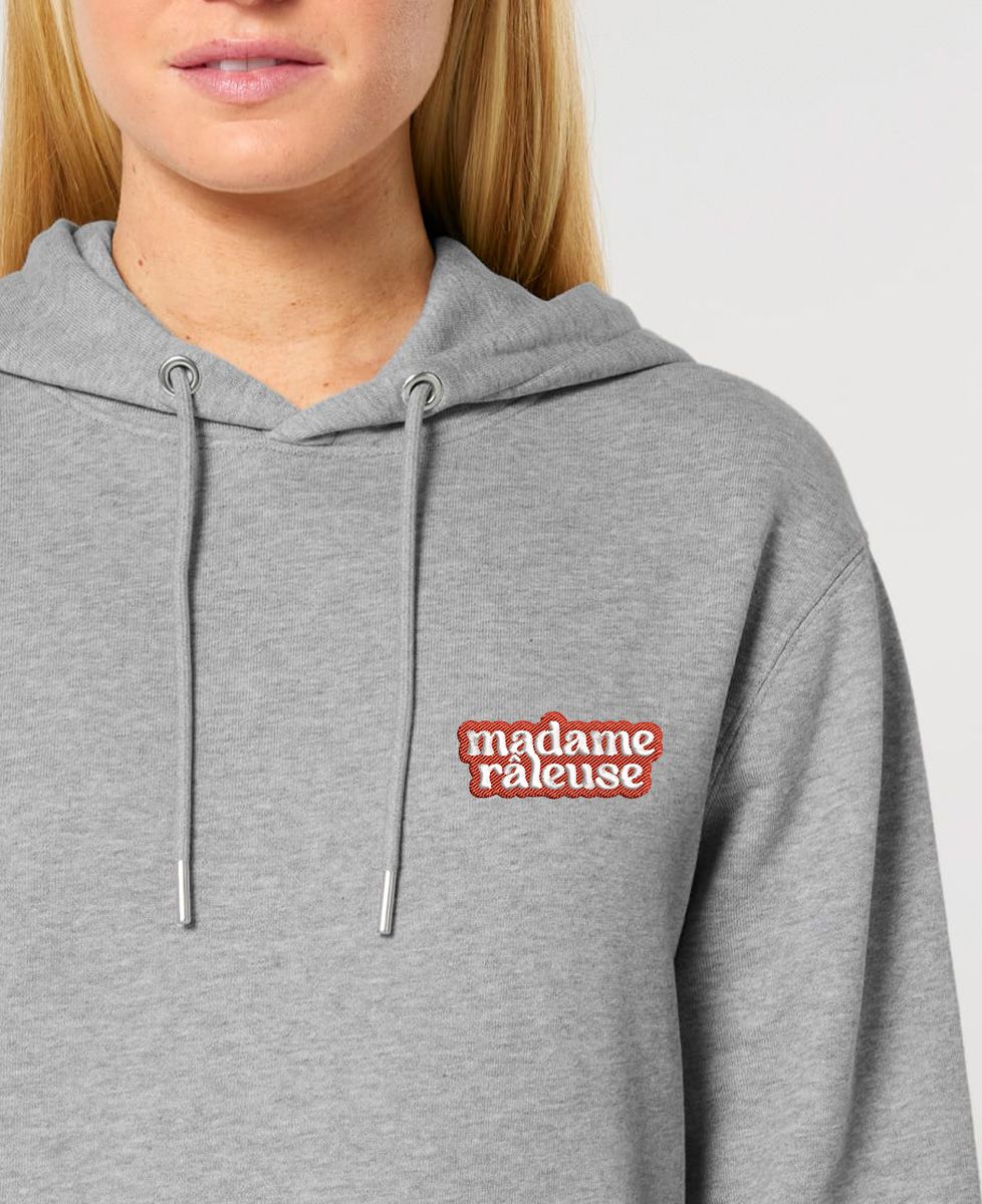 Hoodie femme Madame râleuse (brodé)