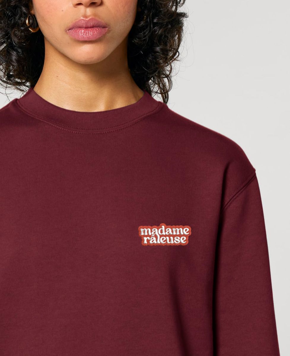 Sweatshirt femme Madame râleuse (brodé)