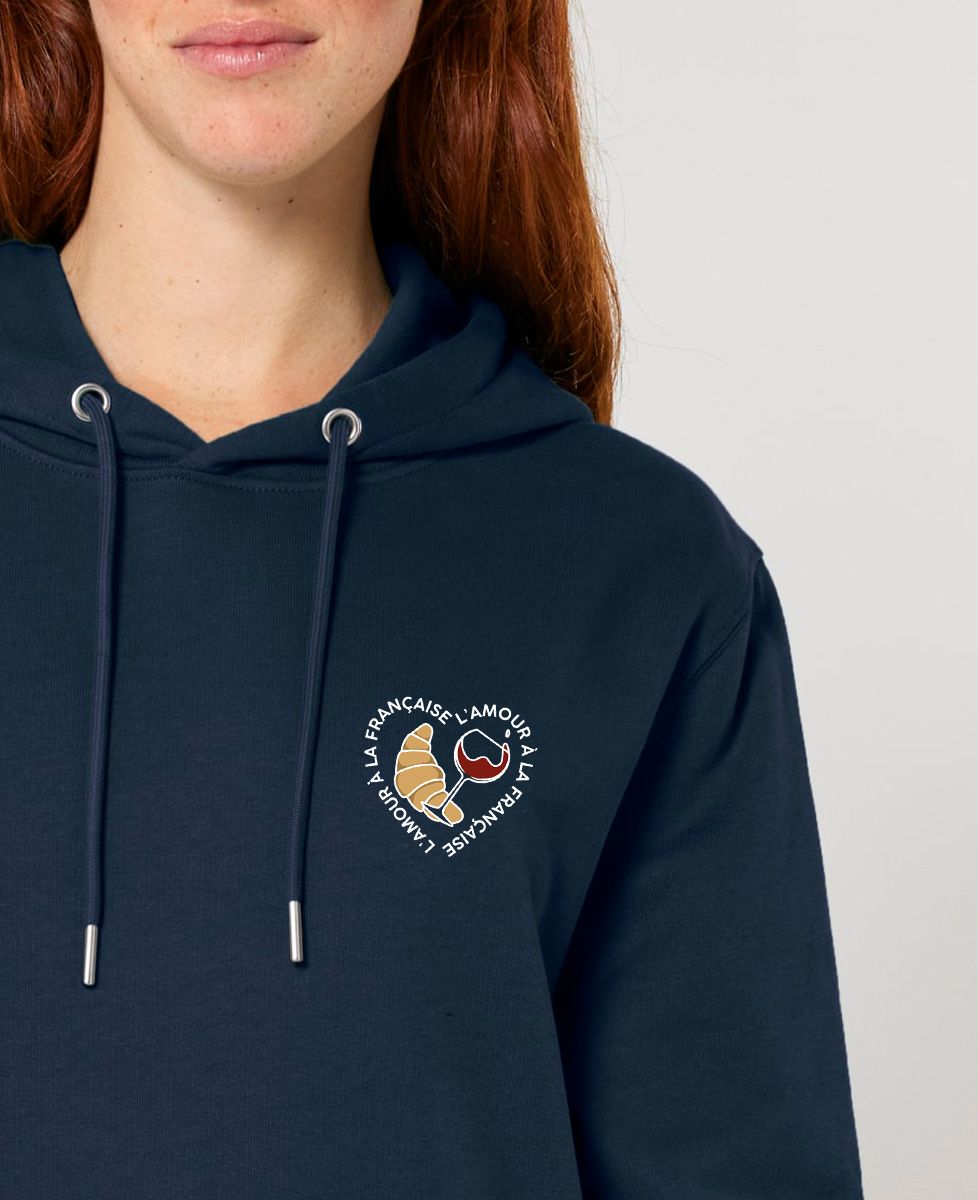 Hoodie femme L'amour à la française - Apéro