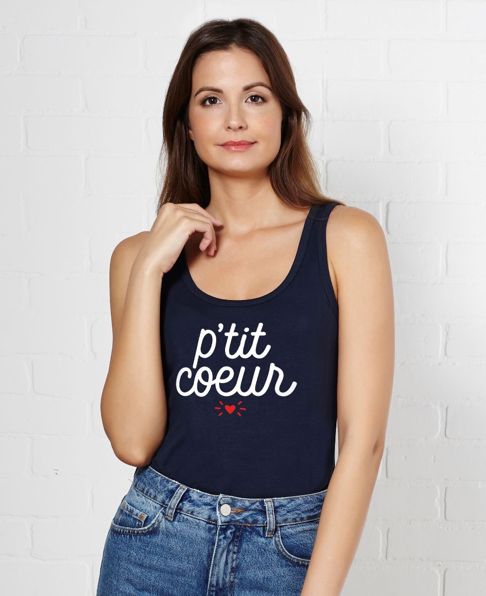 Débardeur femme P'tit coeur