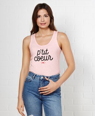 Débardeur femme P'tit coeur