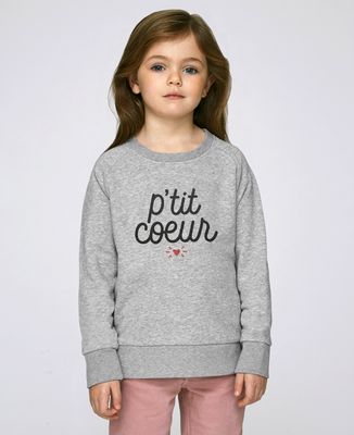 Sweatshirt enfant P'tit coeur