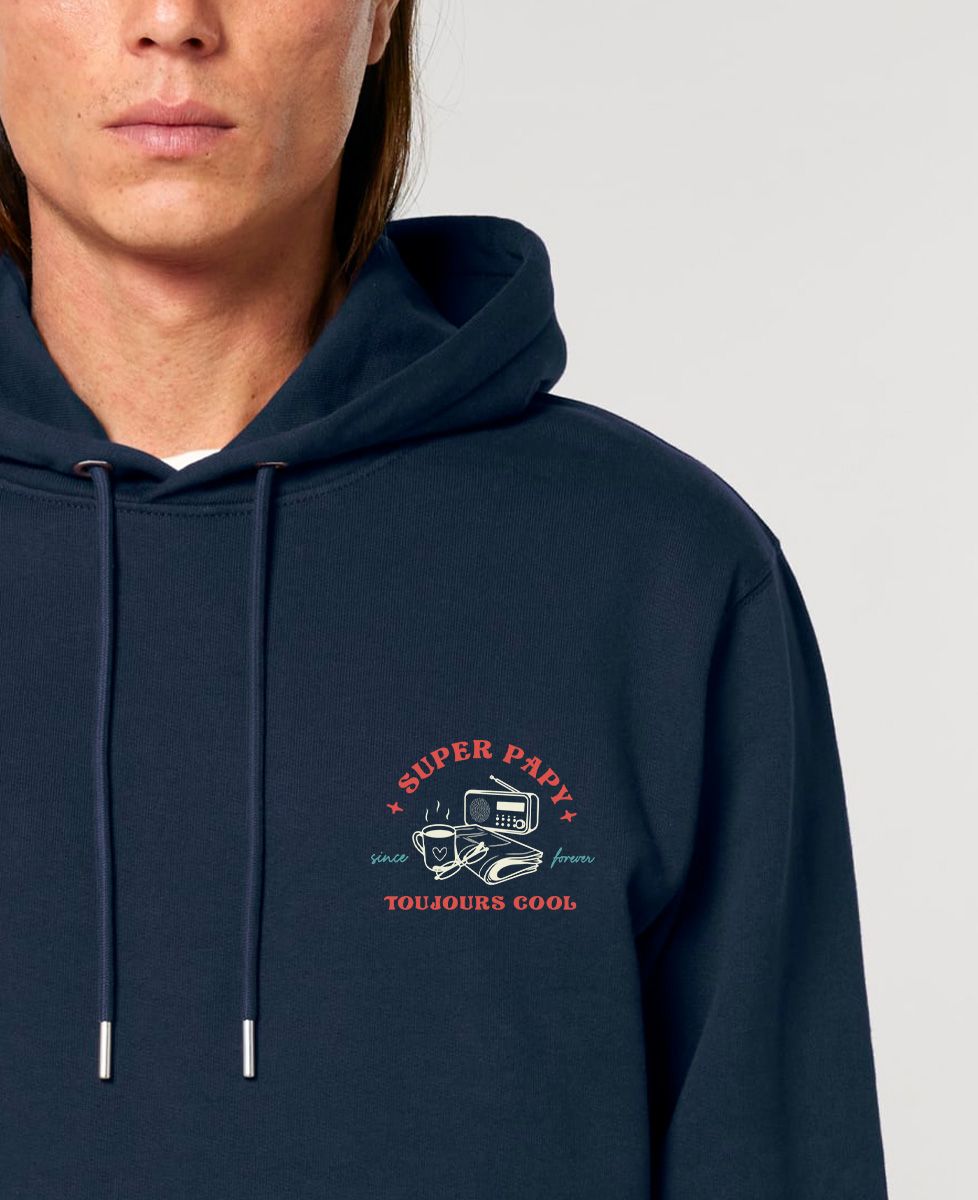 Hoodie homme Super Papy - Cadeaux Papy
