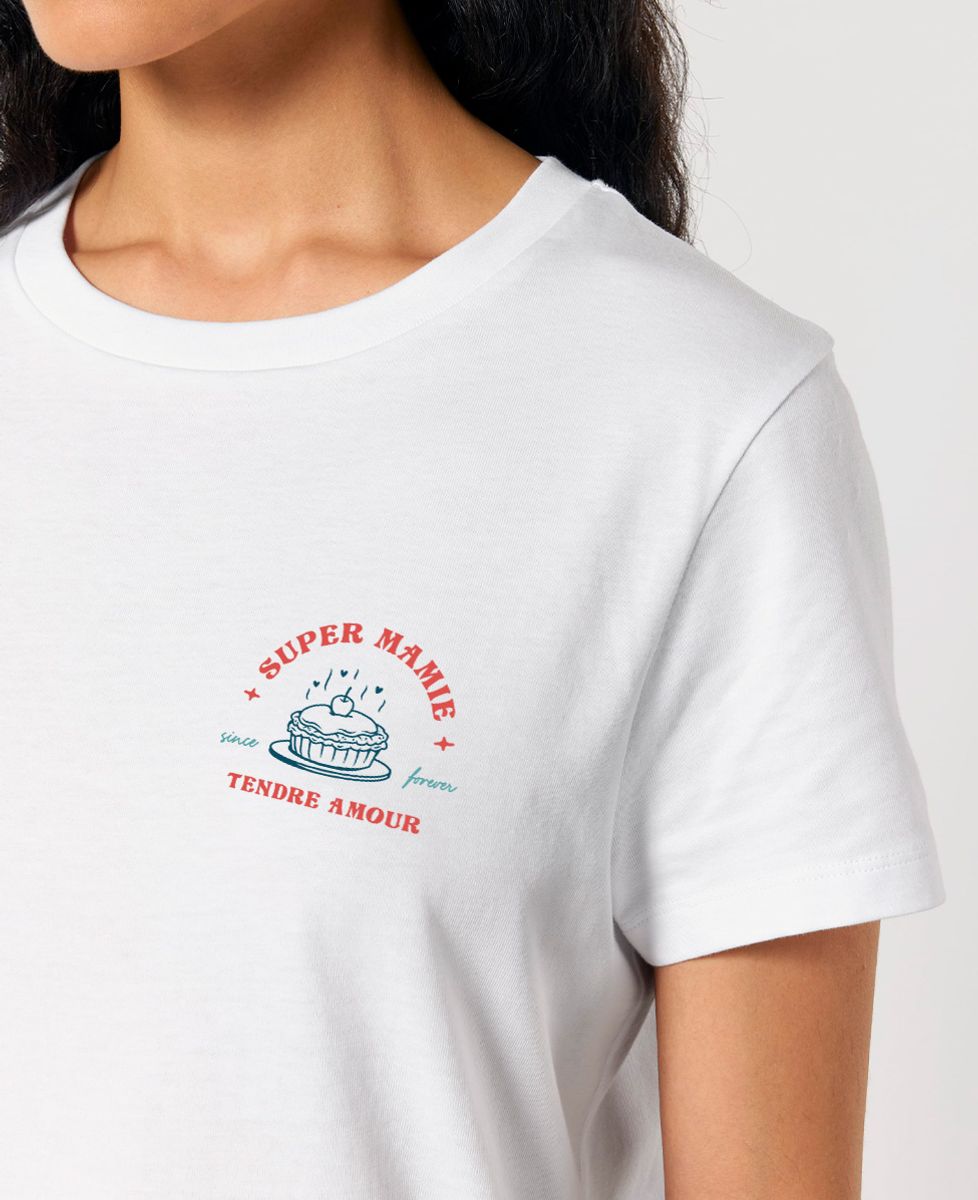 T-shirt femme Super Mamie - Cadeaux Mamie