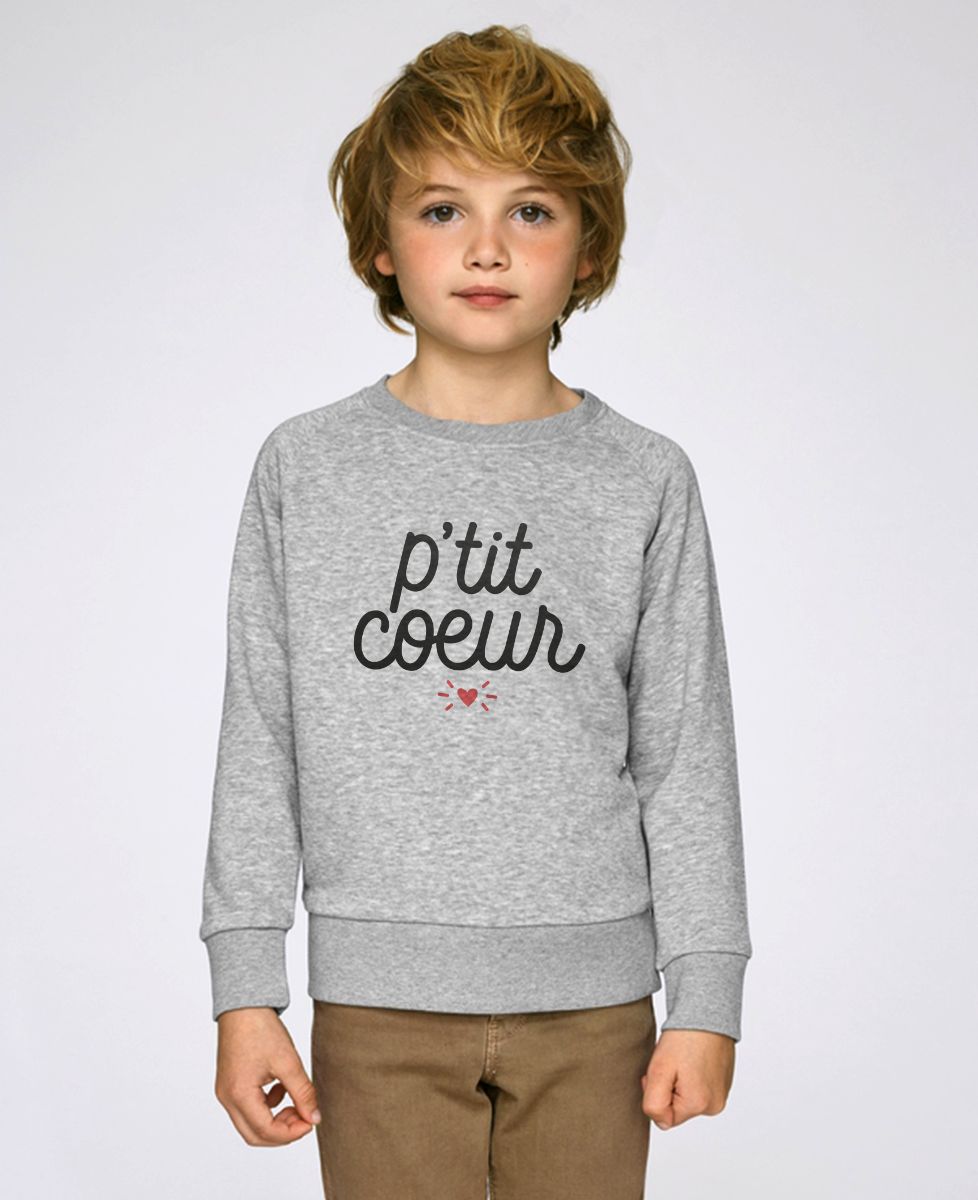 Sweatshirt enfant P'tit coeur