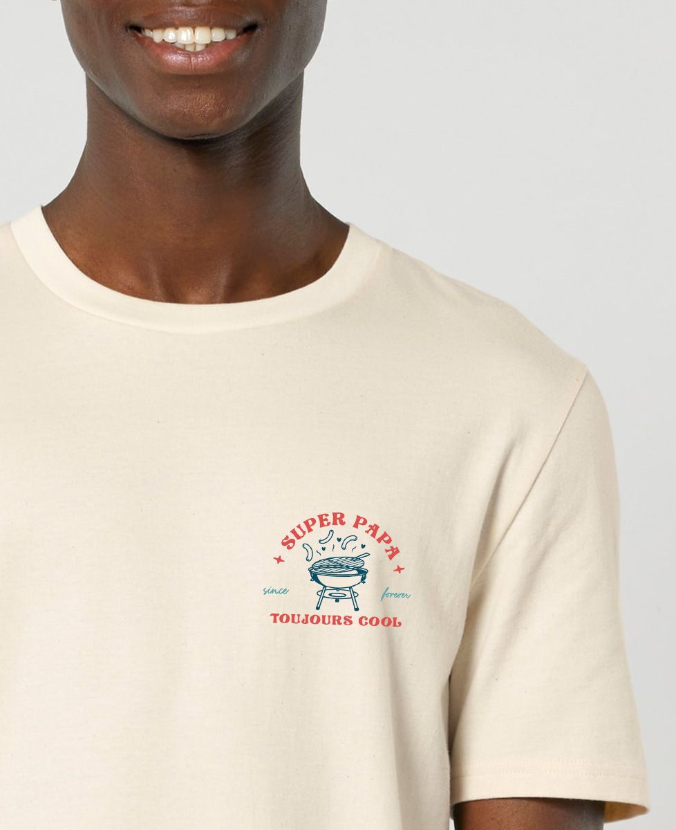 T-shirt homme Super Papa - Cadeaux Papa