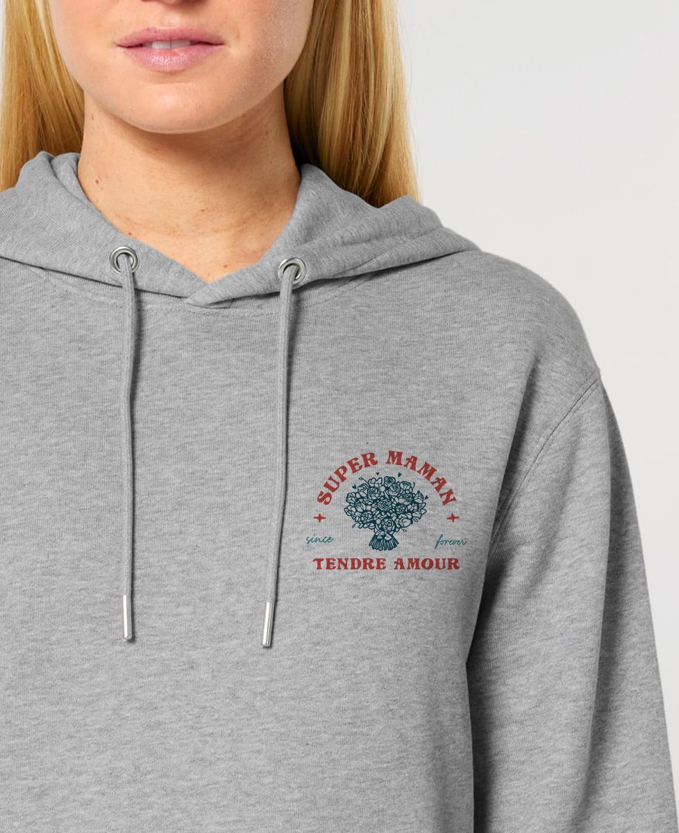 Hoodie femme Super Maman - Cadeaux Maman, Future Maman