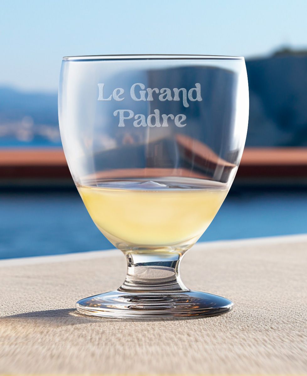 Verre à pastis Le Grand Padre - Apéro, Cadeaux Papy
