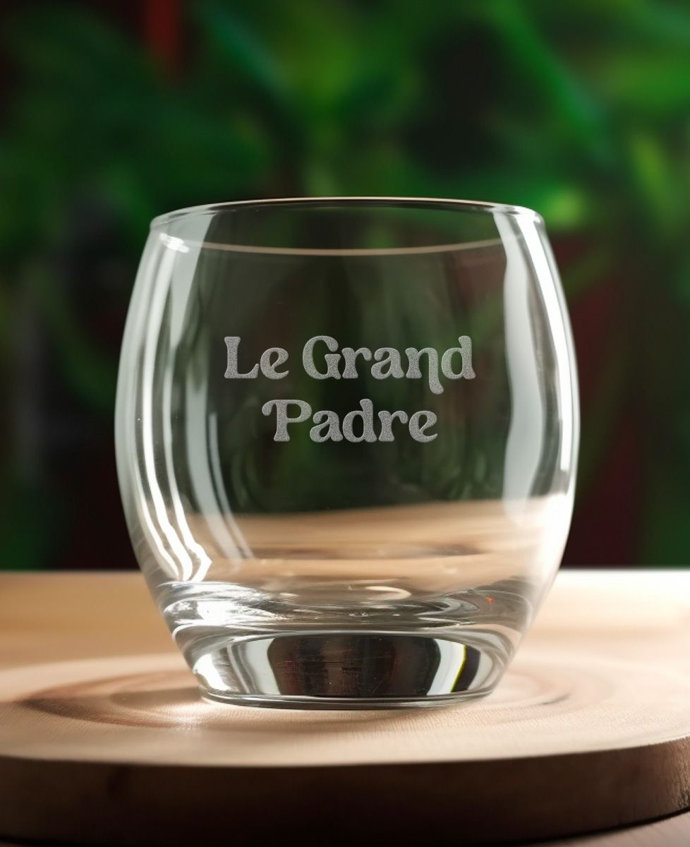 Verre à whisky Le Grand Padre - Apéro, Cadeaux Papy, Mariage