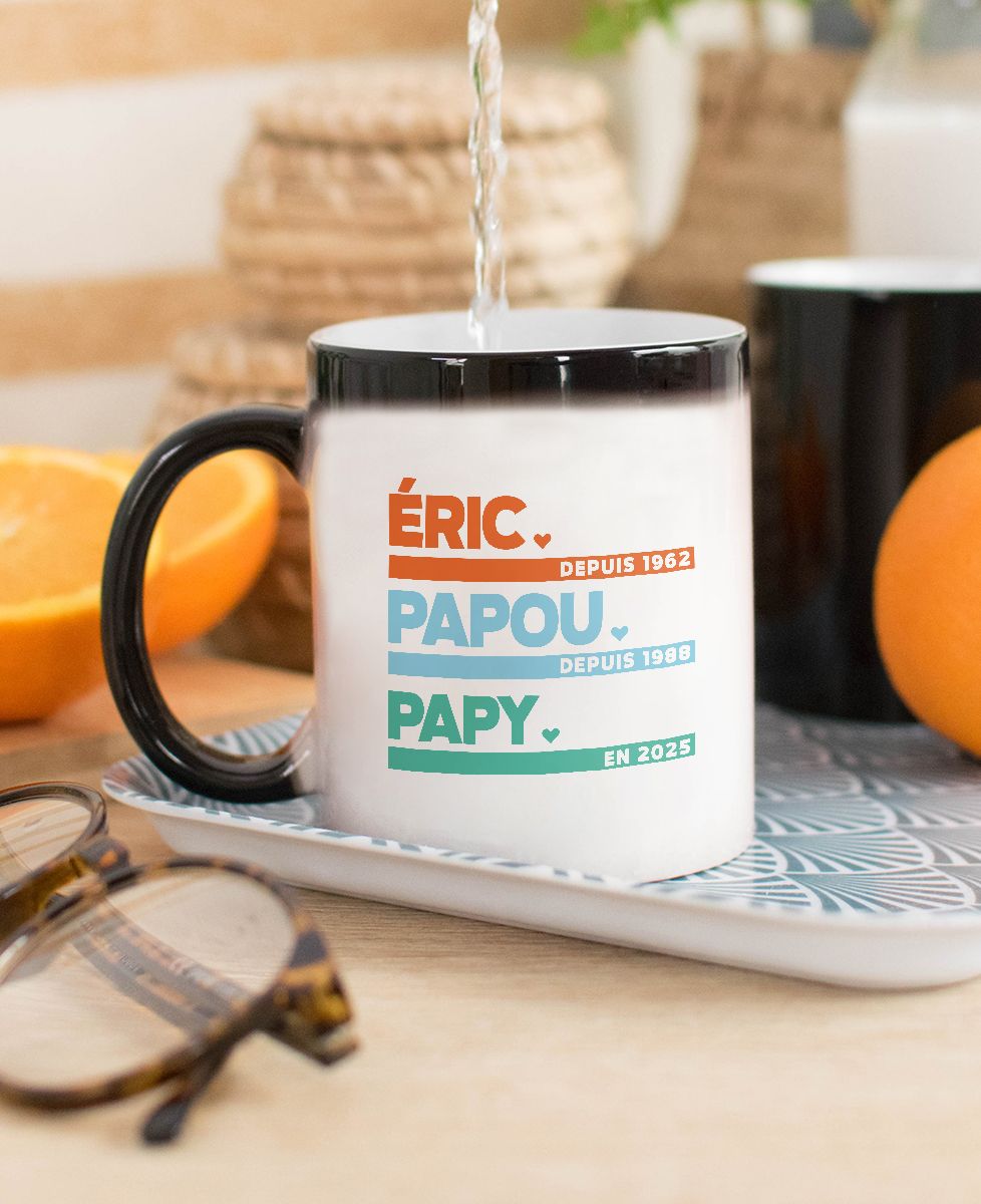 Mug Légende Papa Papy personnalisé | Monsieur TSHIRT