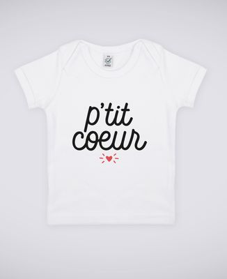 T-Shirt bébé P'tit coeur