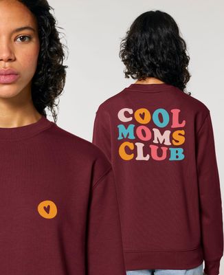 Sweatshirt Frau Cool Mum Club - Geschenke Mama, Werdende Mutter/Vater