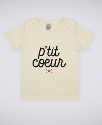 T-Shirt bébé P'tit coeur
