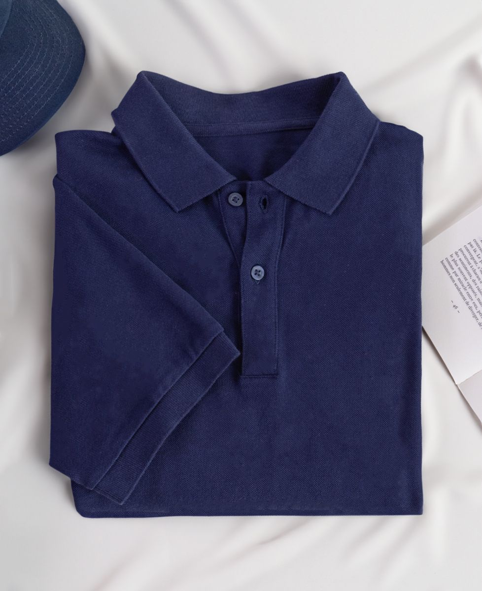 Polo homme Grand-père fect et prénoms brodés sur la manche - Cadeaux Papy