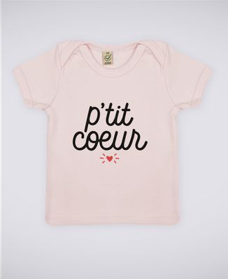 T-Shirt bébé P'tit coeur