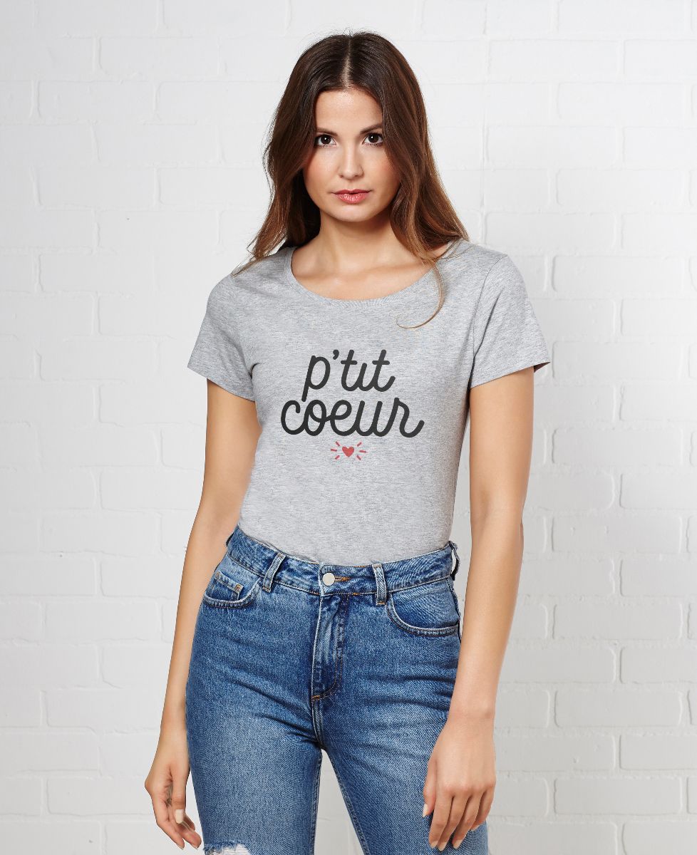 T-Shirt femme P'tit coeur