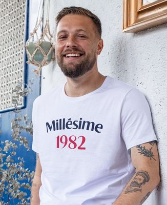 T-Shirt homme Millésime personnalisé