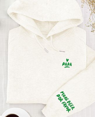 Men's hoodie More beer por favor perso - Gifts for Dad