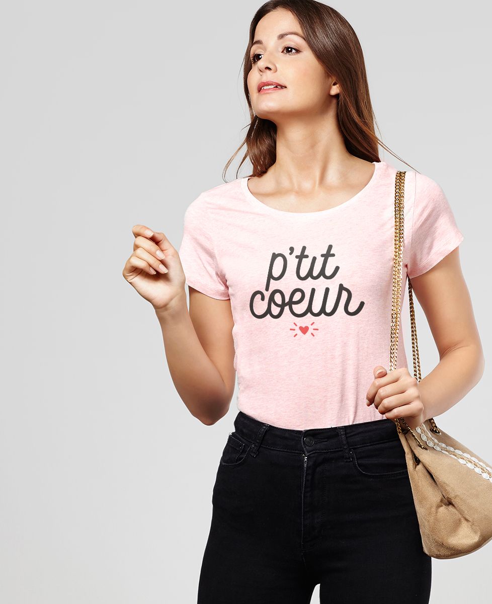 T-Shirt femme P'tit coeur