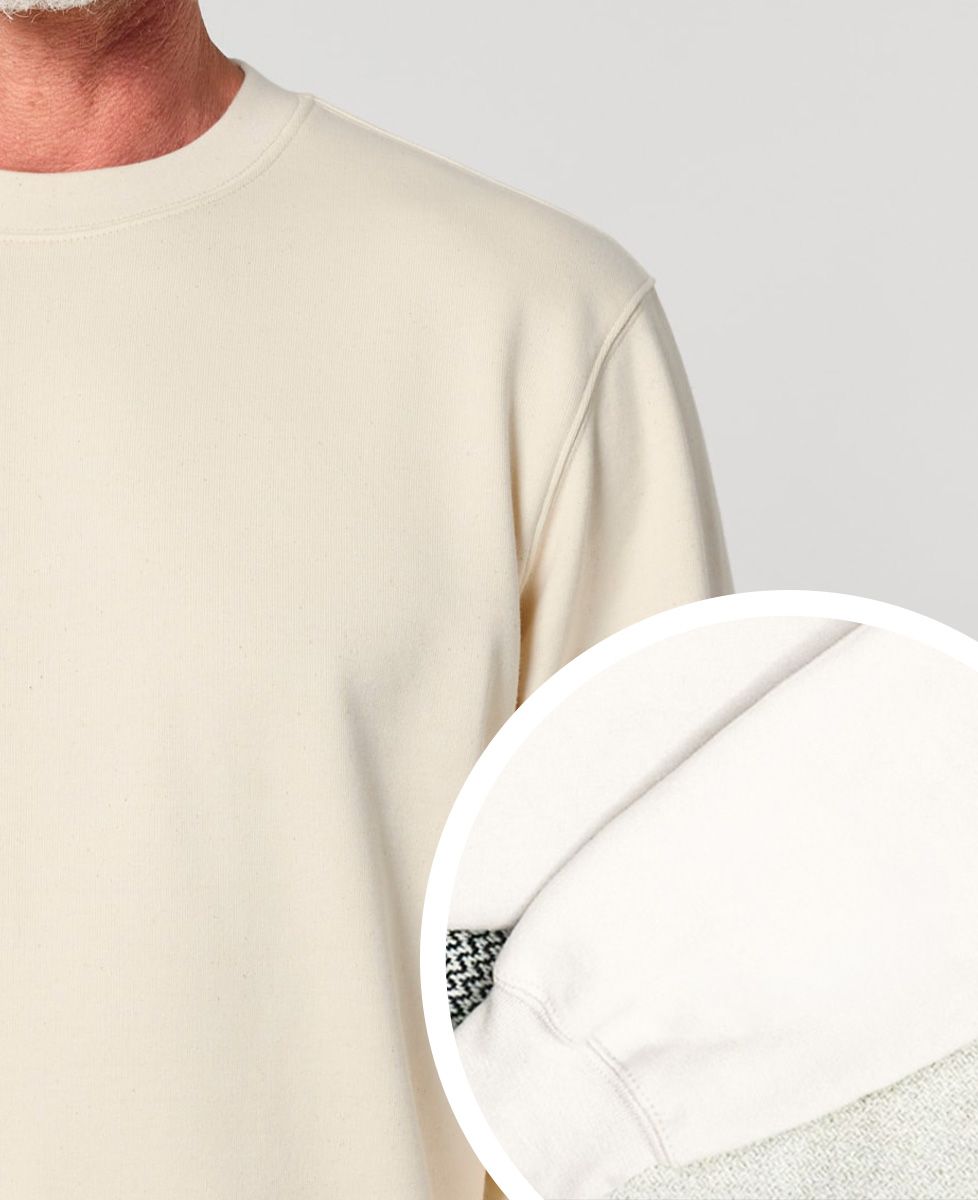 Sweatshirt homme More beer por favor perso (effet velours) - Cadeaux Papa