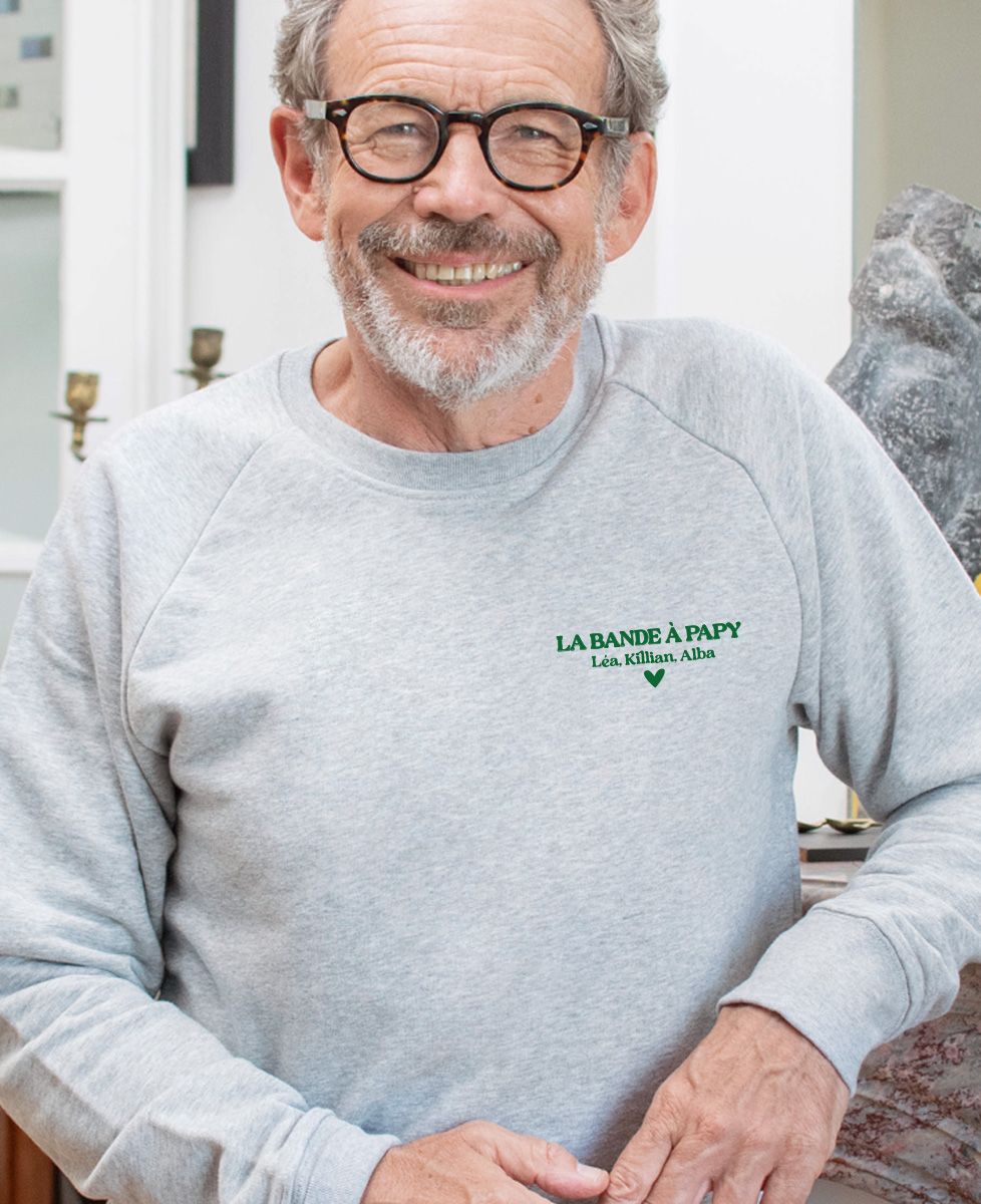 Sweatshirt homme La bande à Papy | Monsieur TSHIRT