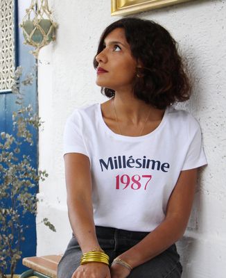 T-Shirt femme Millésime personnalisé
