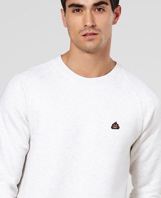 Sweatshirt homme Poop (brodé)