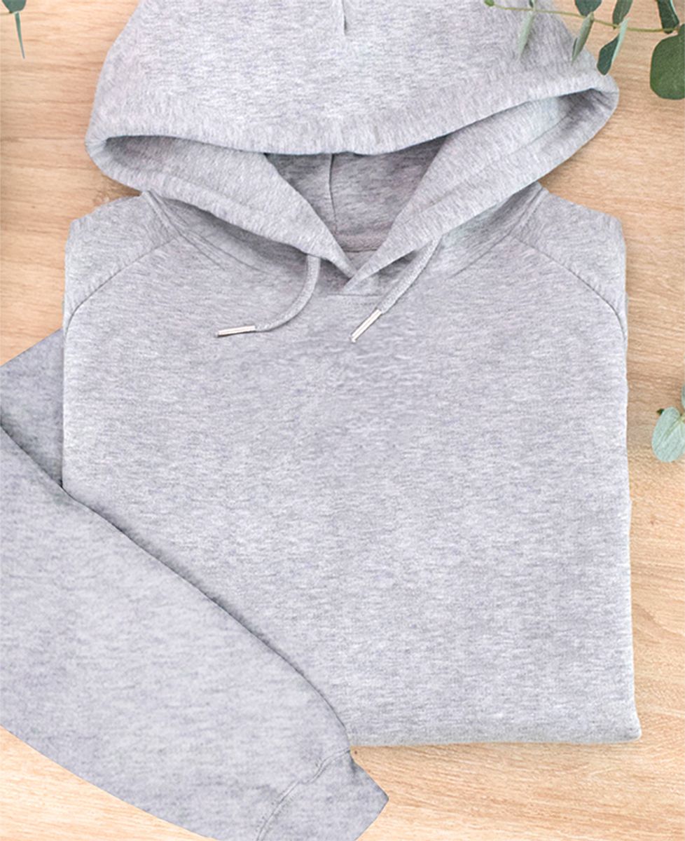 Hoodie femme Famille figurine et prénoms sur la manche