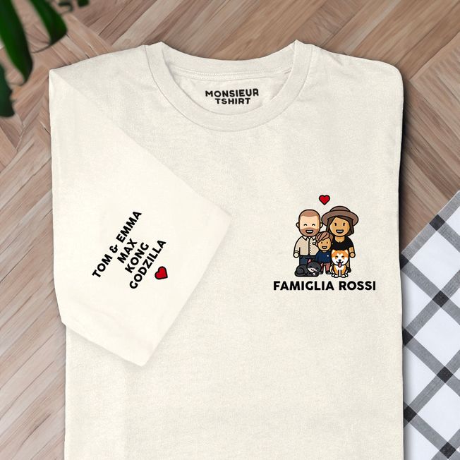 Personalizzato Multicolore Ricamo Cane Gatto Rratto Animale Foto T-shirt Felpa Con Cappuccio Con Nome E Anno Festa Animale Compleanno Regalo Per Amante Animale Proprietario - CALLIE - Foto 2
