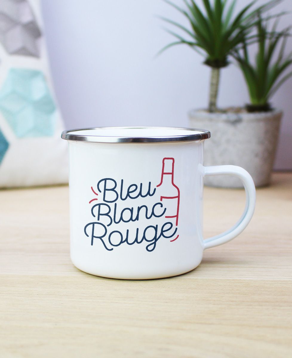 Mug Bleu blanc rouge