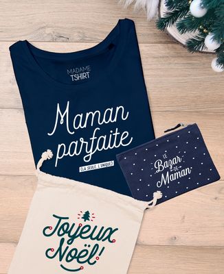 Coffret Cadeau Noël Maman parfaite + Le bazar de maman