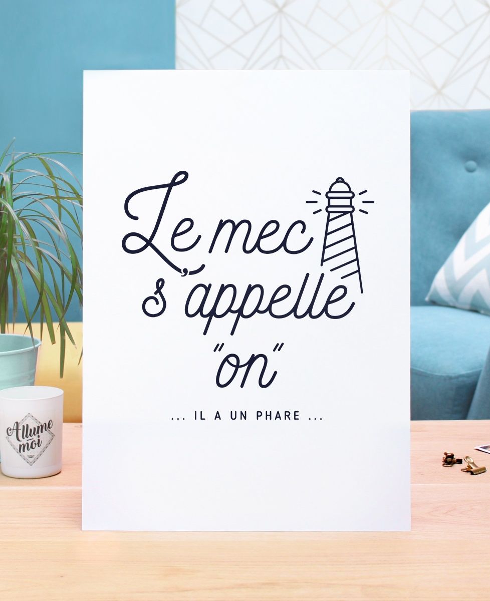 Affiche Le mec s'appelle On