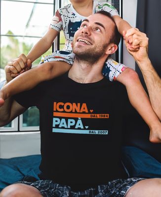 T-shirt per lui Leggenda del papà personalizzata