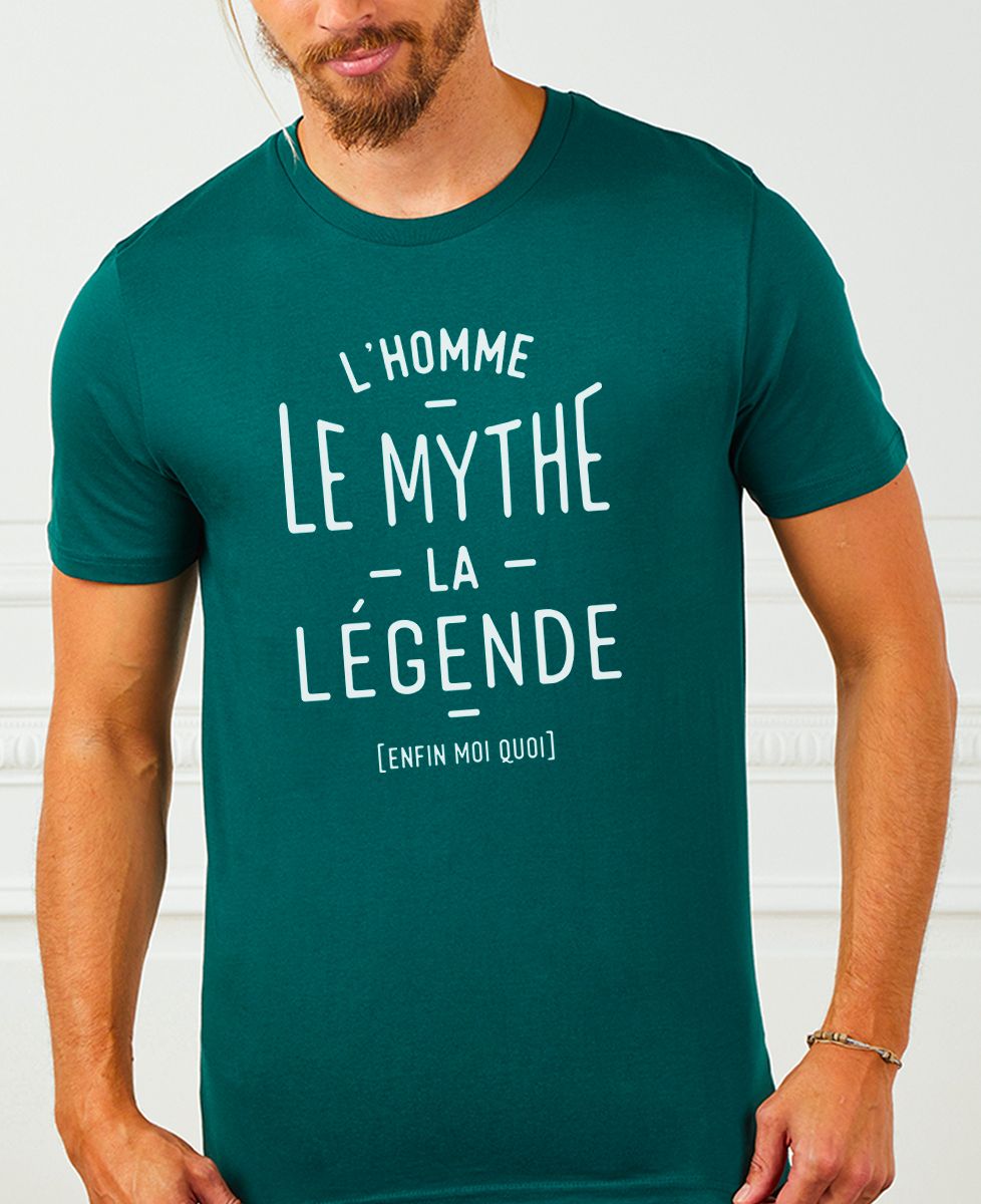 T-Shirt Johnny L'homme, Le Mythe, La Légende
