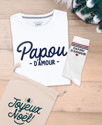 Coffret Papou d'amour + chaussettes Papou d'amour