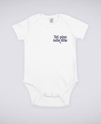 Body Tel père telle fille (brodé)