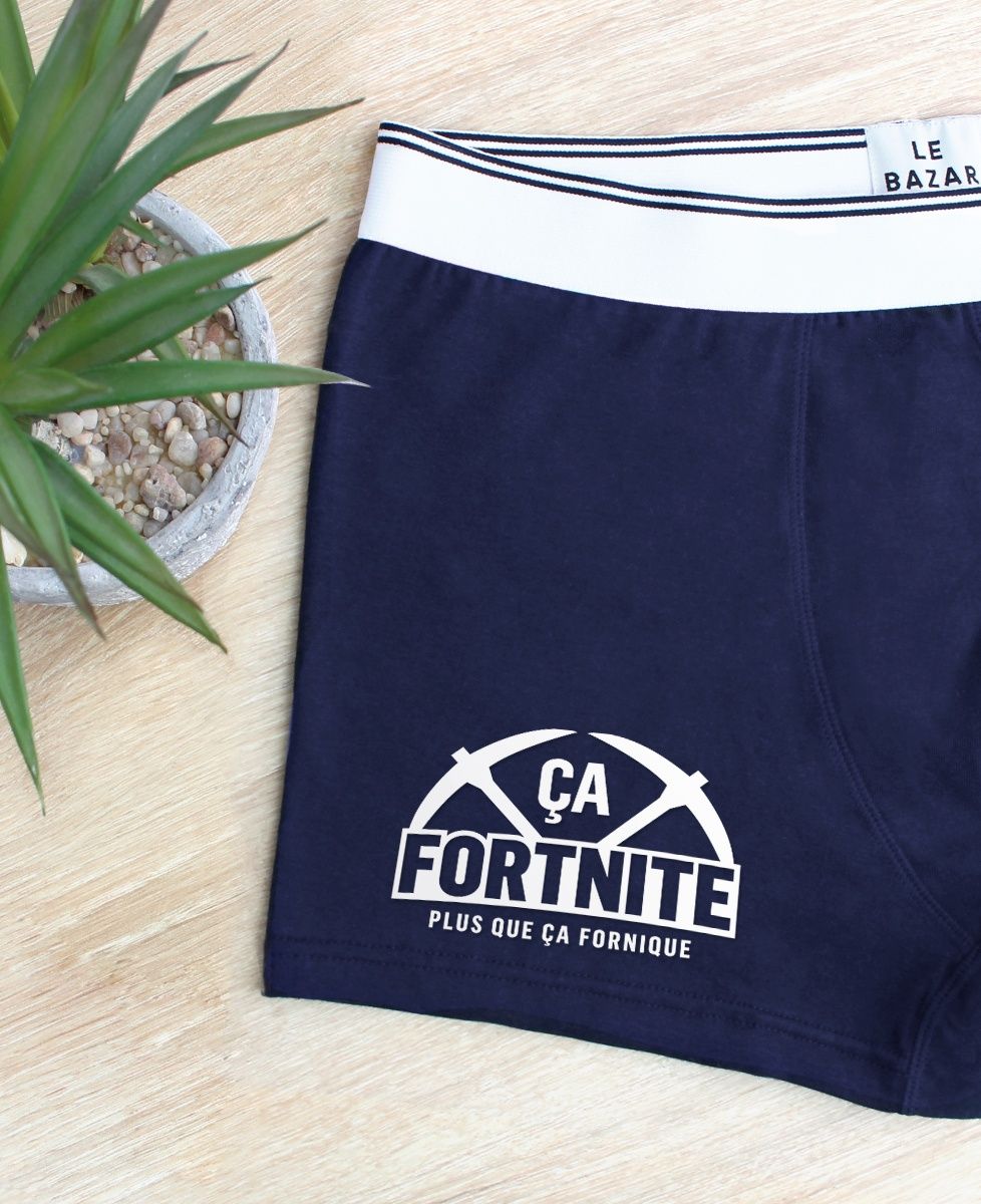 Boxer Ça Fortnite plus que ça fornique - Cadeaux Couple