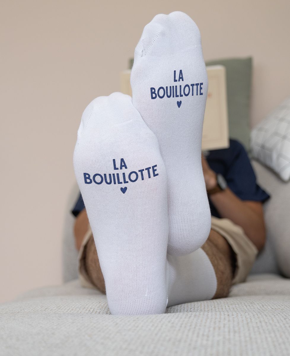 Chaussettes homme La bouillotte - Cadeaux Couple