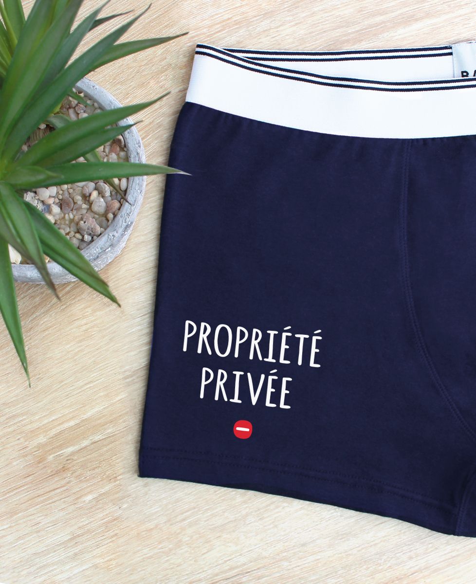Boxer Propriété privée - Cadeaux Couple