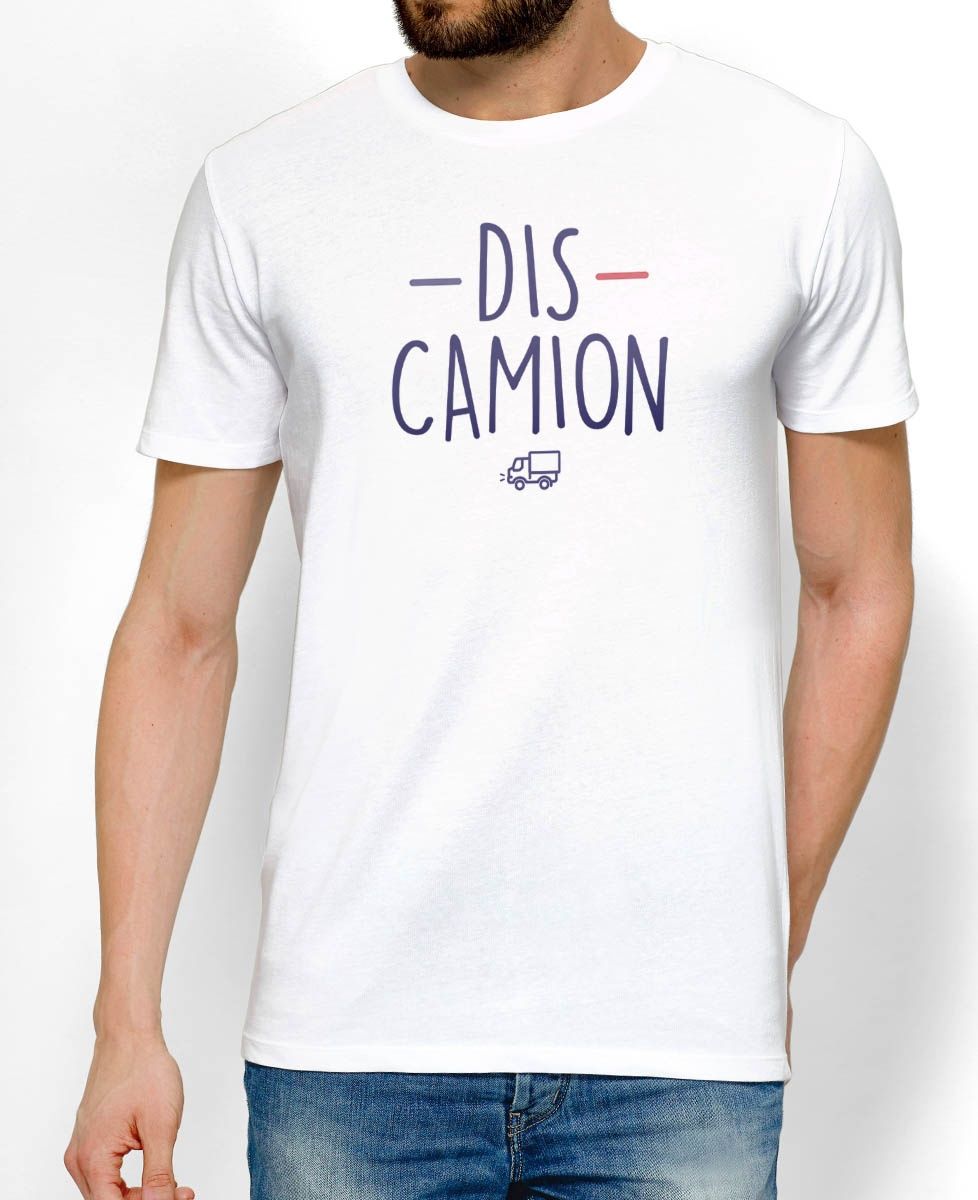 T-Shirt homme Dis camion