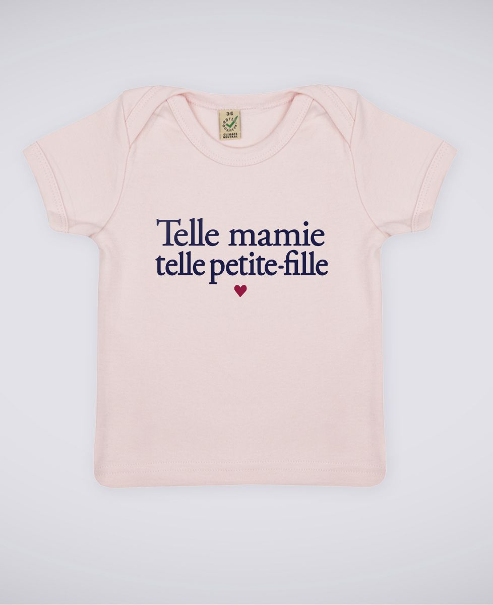 T Shirt Bebe Telle Mamie Telle Petite Fille Monsieur Tshirt Kids T Shirt Bebe Telle Mamie Telle Petite Fille Monsieur Tshirt Kids